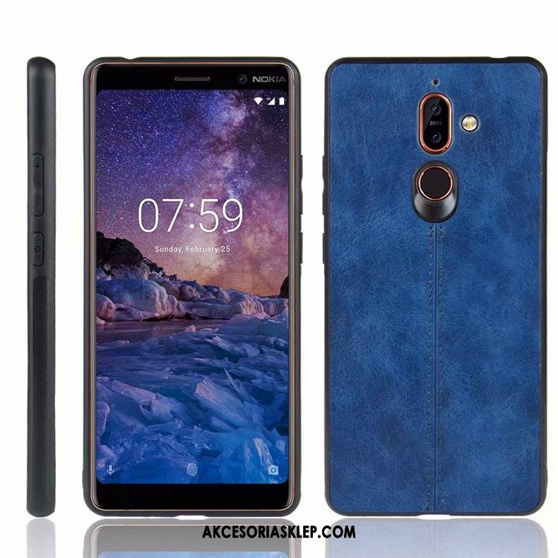 Futerał Nokia 7 Plus Niebieski Telefon Komórkowy Ochraniacz Anti-fall Etui Sprzedam