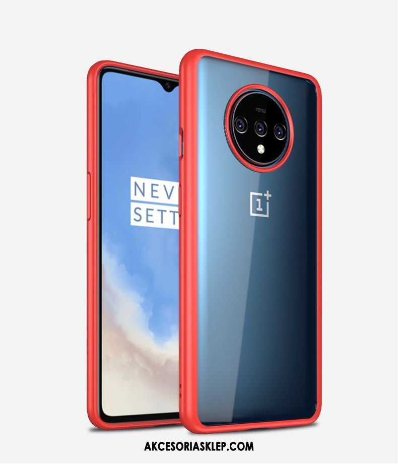 Futerał Oneplus 7t Czerwony Silikonowe Kreatywne Osobowość Cienkie Etui Kup