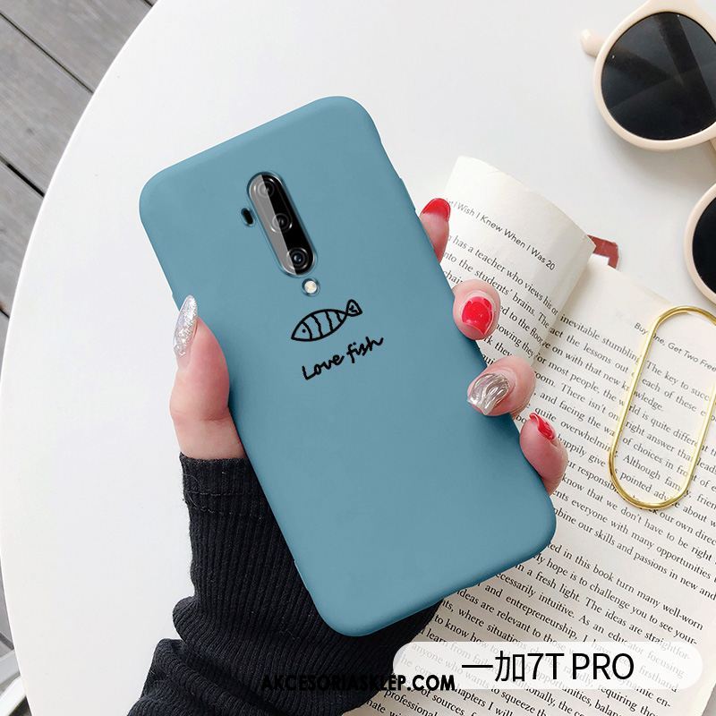 Futerał Oneplus 7t Pro Cienkie All Inclusive Nowy Czerwony Netto Anti-fall Pokrowce Online