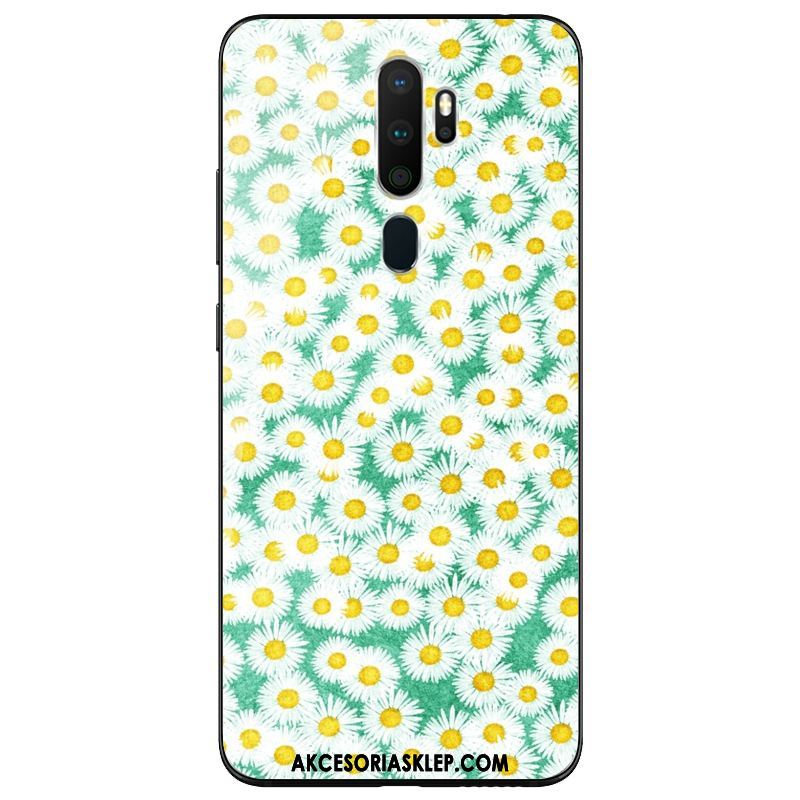 Futerał Oppo A9 2020 Silikonowe Telefon Komórkowy Anti-fall Kreatywne Szkło Hartowane Pokrowce Na Sprzedaż