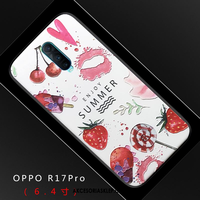 Futerał Oppo R17 Pro Telefon Komórkowy Kreatywne Silikonowe Nubuku Mały Pokrowce Sprzedam