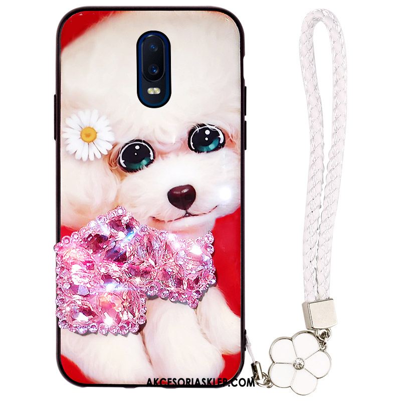 Futerał Oppo R17 Silikonowe Anti-fall Tendencja Osobowość Rhinestone Sklep