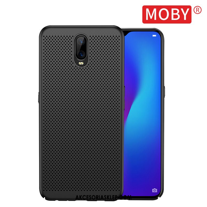 Futerał Oppo R17 Tendencja Czarny Modna Marka Chłodzenie Cienkie Obudowa Online