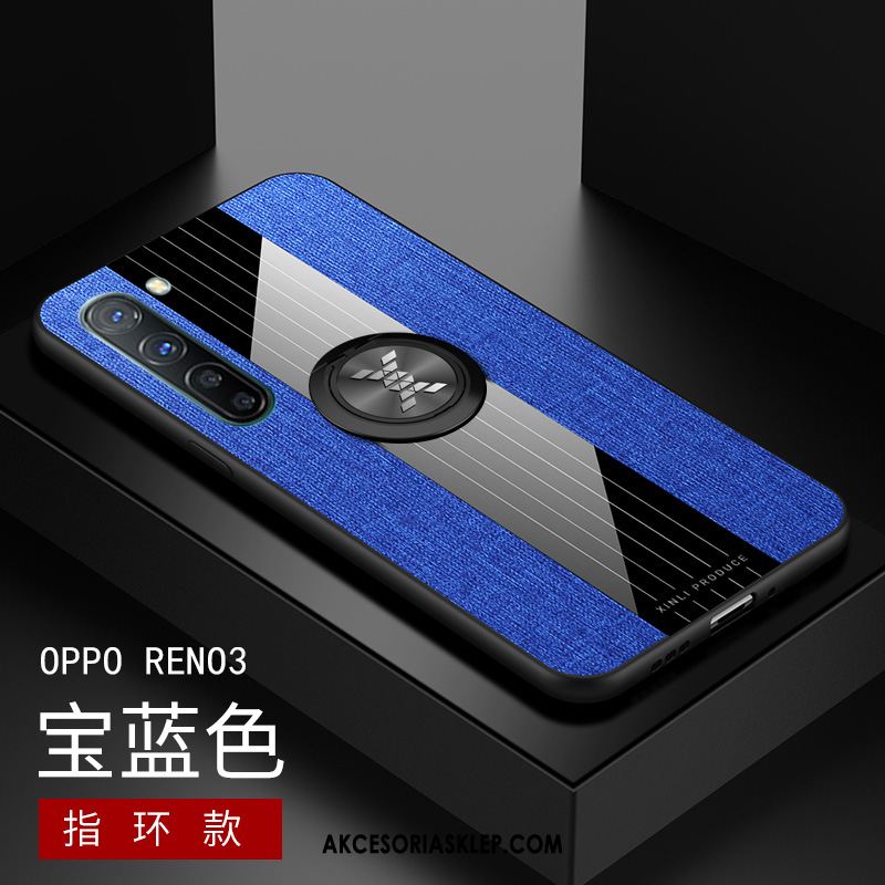 Futerał Oppo Reno 3 All Inclusive Kreatywne Proste Nubuku Anti-fall Etui Online