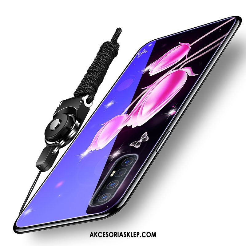 Futerał Oppo Reno 3 Pro Czerwony Netto Silikonowe Trudno Miękki Moda Pokrowce Kupię