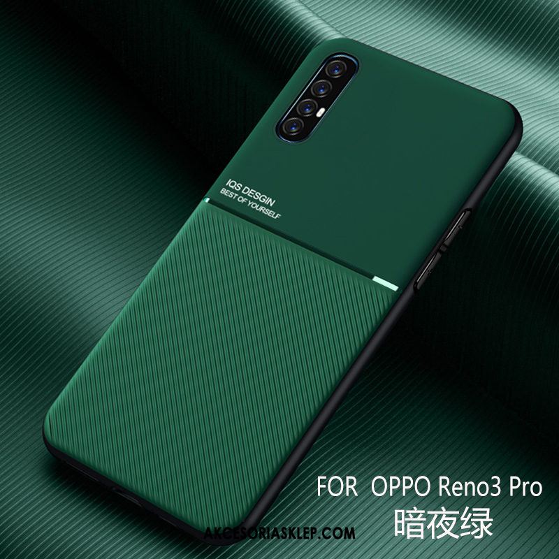 Futerał Oppo Reno 3 Pro Zielony Akcesoria All Inclusive Telefon Komórkowy Tendencja Pokrowce Sklep