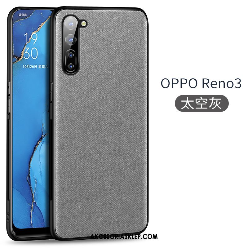 Futerał Oppo Reno 3 Wzór Silikonowe Telefon Komórkowy Płótno Nowy Etui Sklep