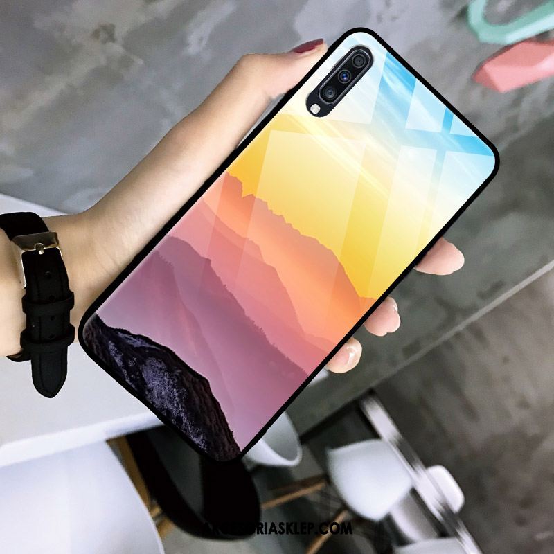 Futerał Samsung Galaxy A30s Gradient Tendencja Proste Szkło Telefon Komórkowy Pokrowce Tanie