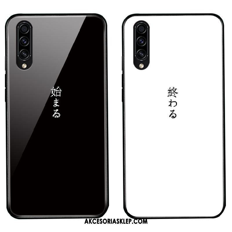 Futerał Samsung Galaxy A30s Szkło Czarny Moda Ochraniacz Telefon Komórkowy Obudowa Sklep