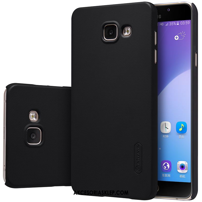 Futerał Samsung Galaxy A5 2016 Czarny Gwiazda Trudno Nubuku Złoto Etui Sprzedam