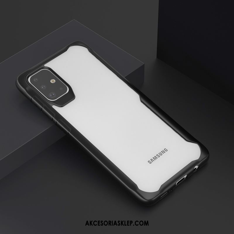 Futerał Samsung Galaxy A51 Miękki Przezroczysty Czarny Filmy Gwiazda Oferta