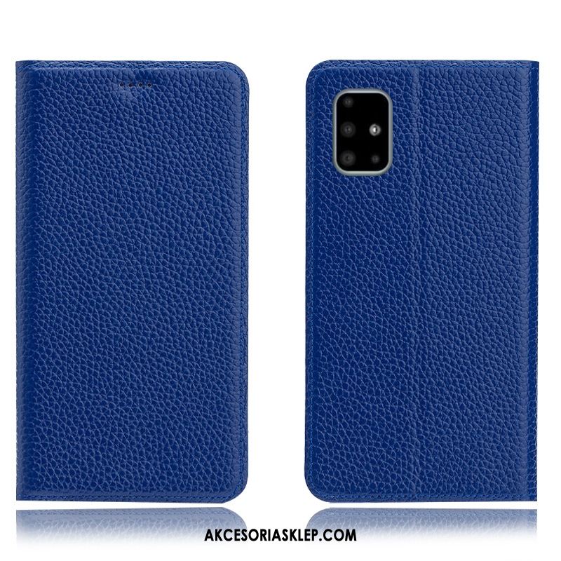 Futerał Samsung Galaxy A51 Ochraniacz All Inclusive Wzór Litchi Anti-fall Etui Kup