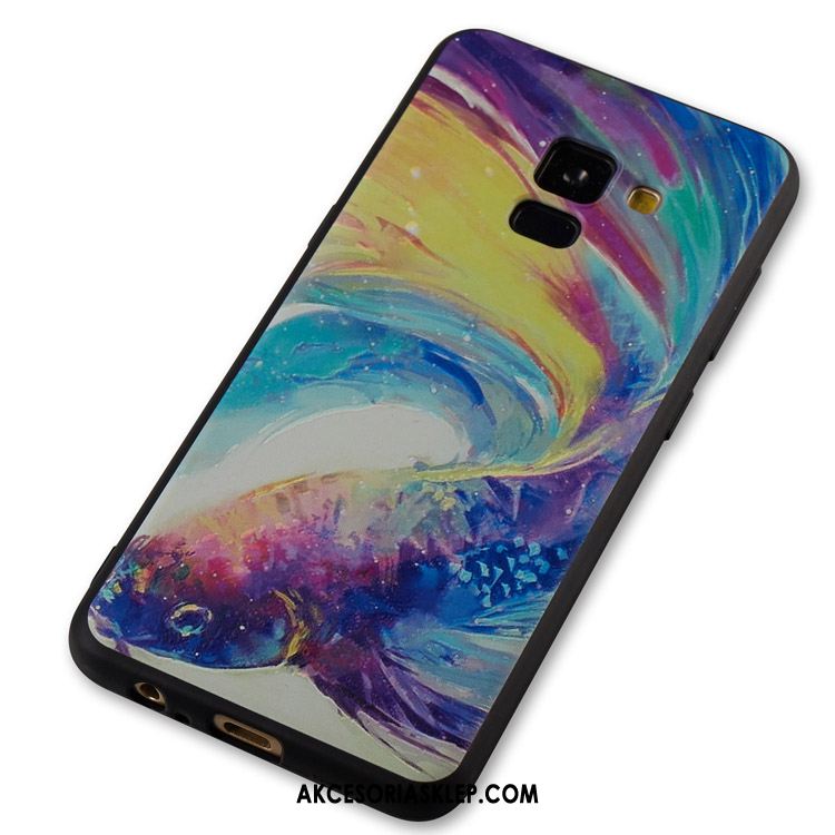 Futerał Samsung Galaxy A8 2018 Silikonowe Kolor Telefon Komórkowy Kreatywne Wiszące Ozdoby Etui Kupię