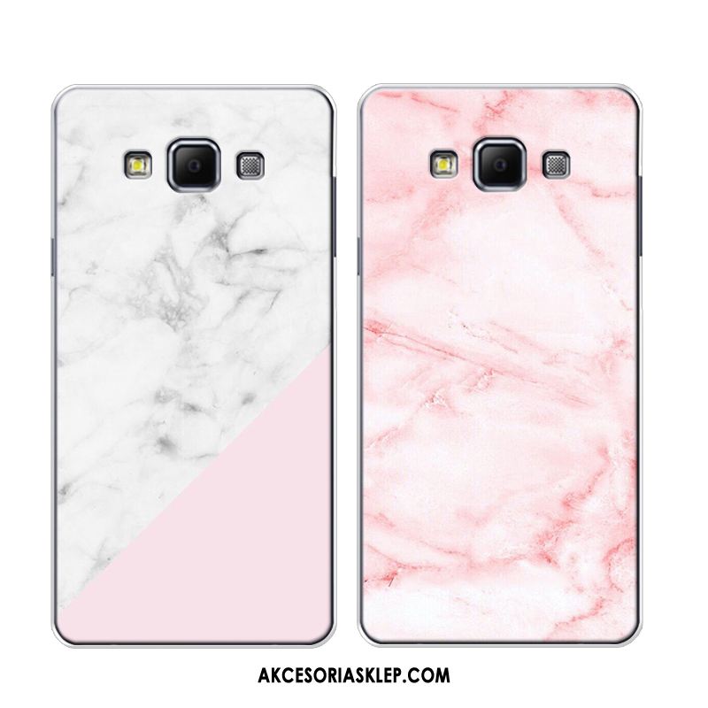 Futerał Samsung Galaxy A8 Proste Różowe Gwiazda Silikonowe Anti-fall Sklep