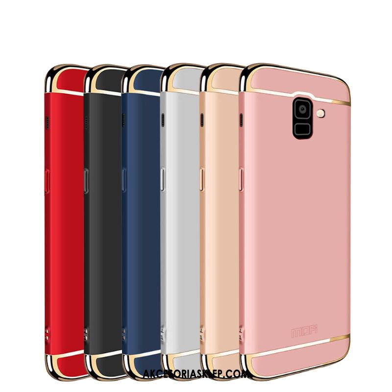 Futerał Samsung Galaxy J6 Telefon Komórkowy Trudno Ochraniacz Różowe Złoto Gwiazda Pokrowce Sklep