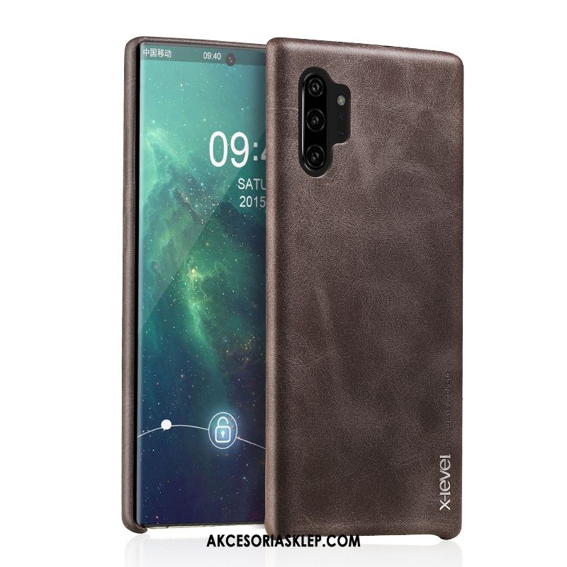 Futerał Samsung Galaxy Note 10+ Skóra Anti-fall Telefon Komórkowy Vintage Ochraniacz Pokrowce Online