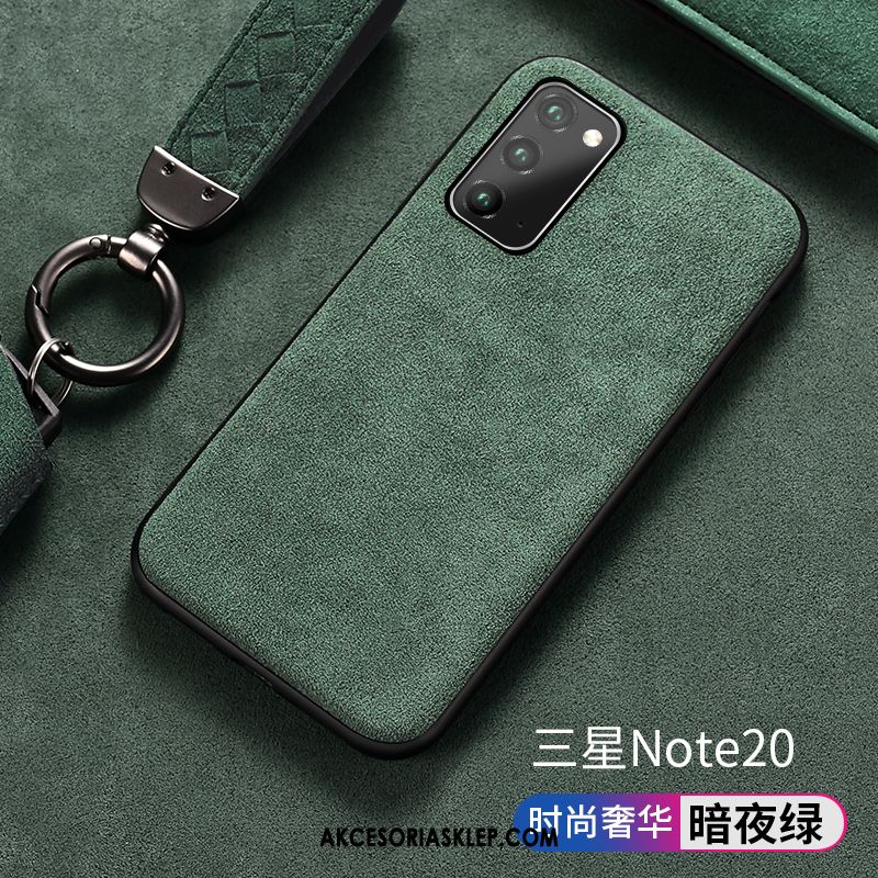 Futerał Samsung Galaxy Note20 Telefon Komórkowy Anti-fall Luksusowy Gwiazda Zielony Obudowa Sklep