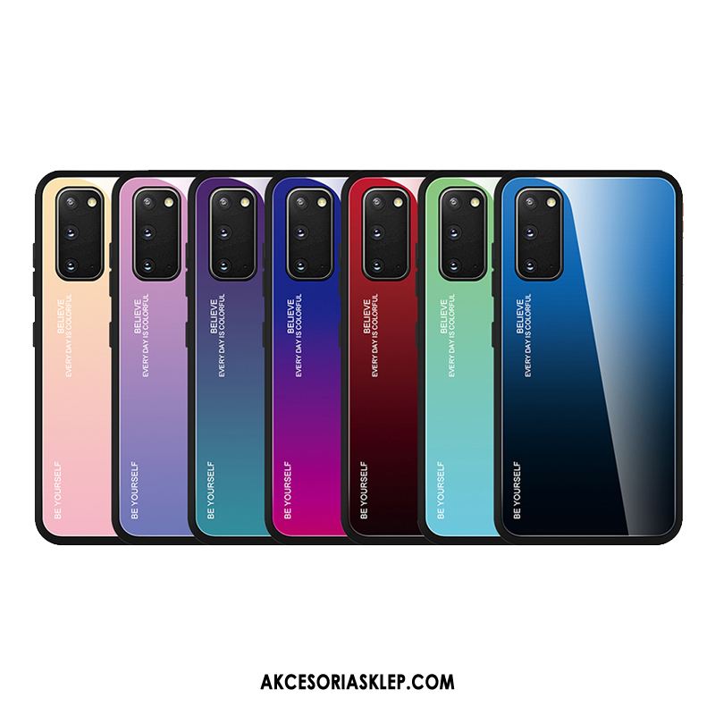 Futerał Samsung Galaxy S20 Gradient Telefon Komórkowy Niebieski Ochraniacz All Inclusive Etui Online