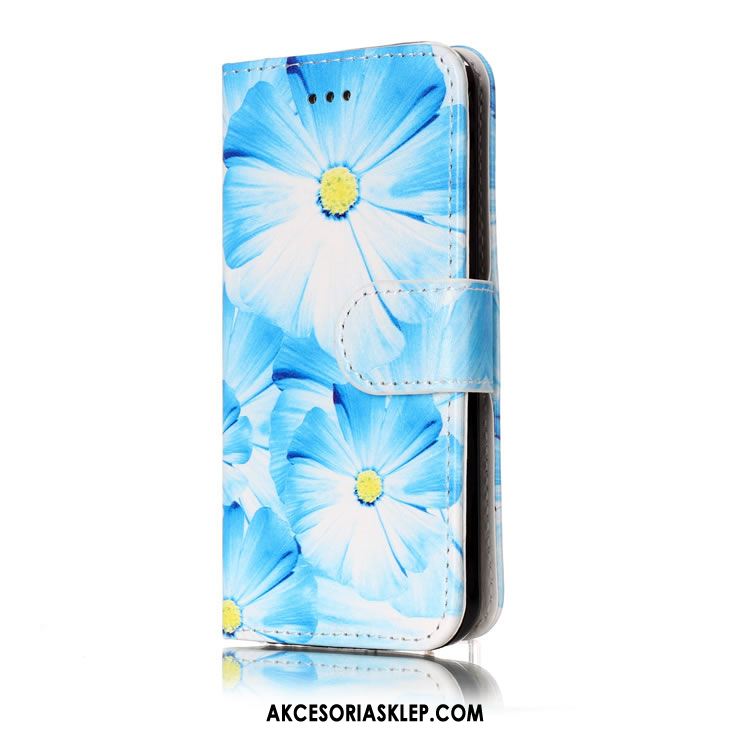 Futerał Samsung Galaxy S8 Ochraniacz Niebieski Duży Karta Skórzany Futerał Obudowa Online
