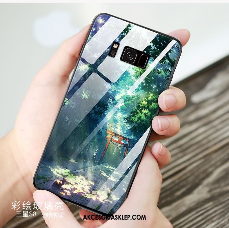 Futerał Samsung Galaxy S8 Szkło All Inclusive Anti-fall Kreatywne Zielony Etui Kup