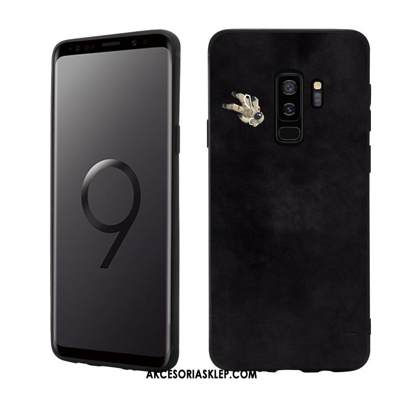 Futerał Samsung Galaxy S9+ Silikonowe Miękki Telefon Komórkowy Osobowość Czarny Obudowa Tanie