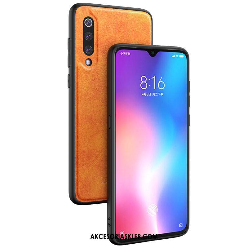 Futerał Xiaomi Mi 9 Nubuku Modna Marka Mały Telefon Komórkowy Osobowość Pokrowce Tanie