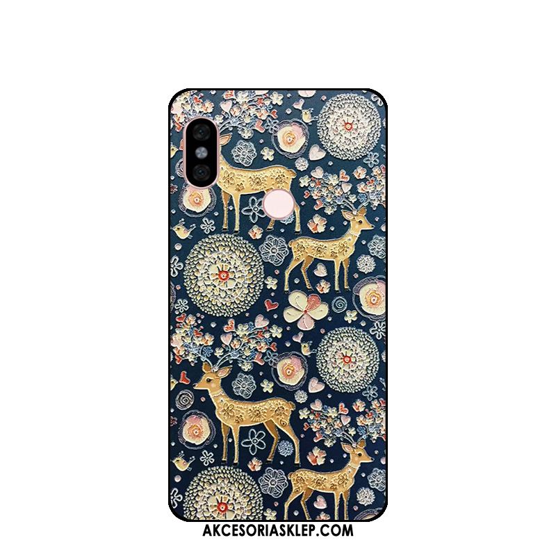 Futerał Xiaomi Mi Max 3 Ochraniacz Relief Zielony Mały Tendencja Etui Sklep