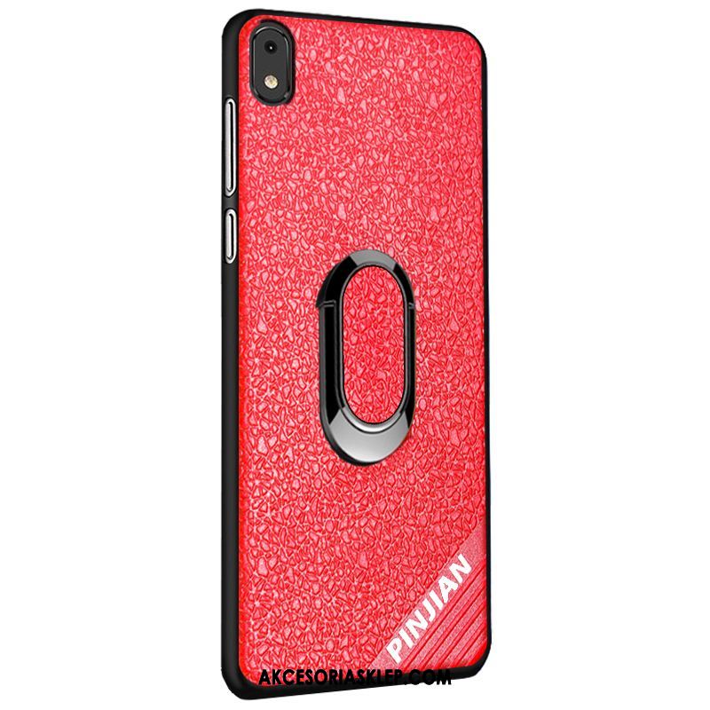 Futerał Xiaomi Redmi 7a Silikonowe Relief Czerwony Nubuku Anti-fall Pokrowce Sprzedam