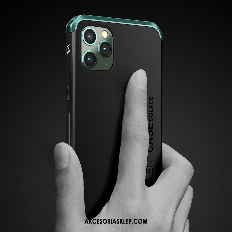 Futerał iPhone 11 Pro Max Czarny Anti-fall Wysoki Koniec Telefon Komórkowy Tendencja Obudowa Sklep