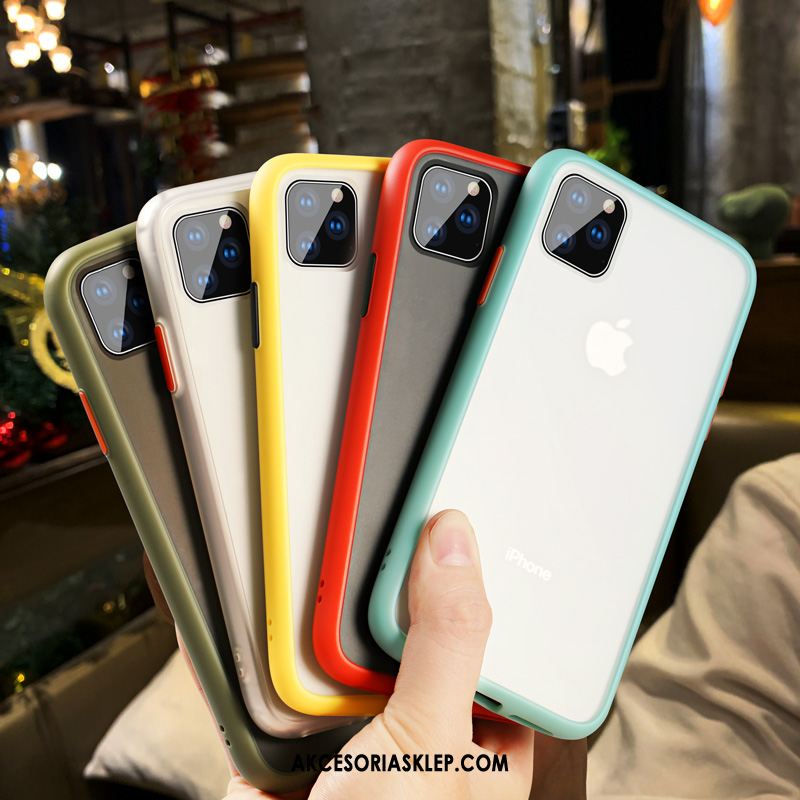 Futerał iPhone 11 Pro Max Przezroczysty All Inclusive Anti-fall Nubuku Silikonowe Pokrowce Sprzedam