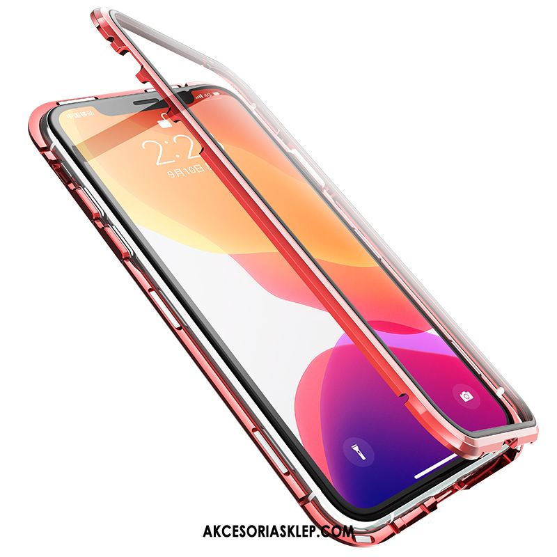 Futerał iPhone 11 Pro Szary Przezroczysty All Inclusive Dwustronny Magnetyzm Obudowa Tanie