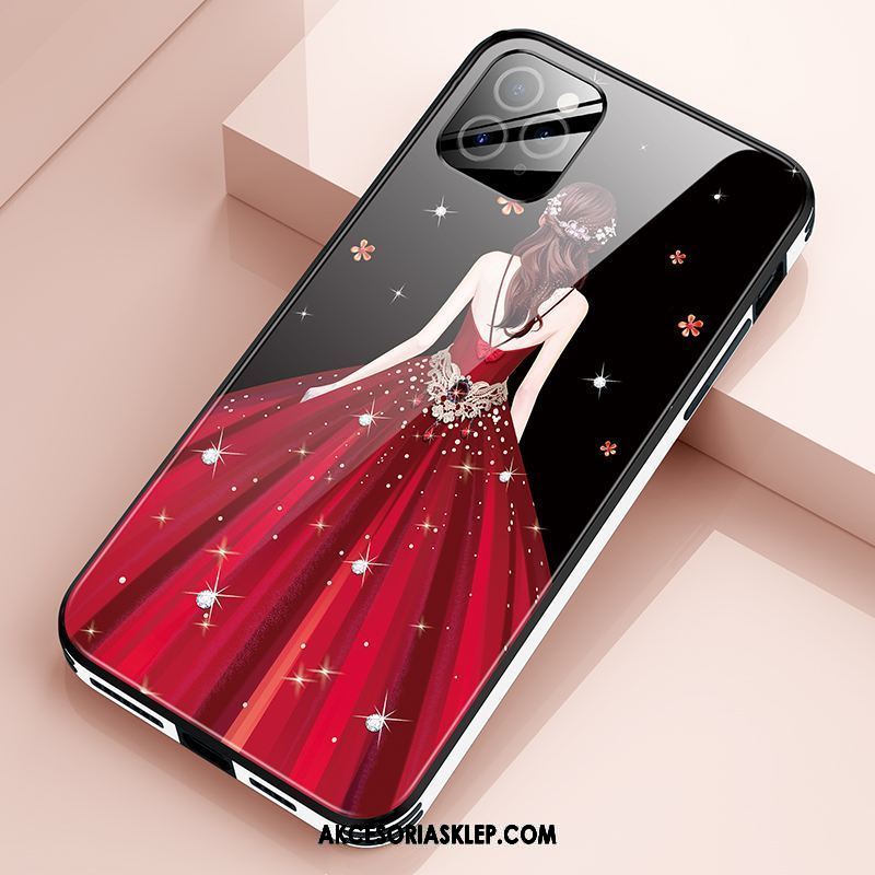 Futerał iPhone 12 Pro Max Szkło Moda Osobowość Telefon Komórkowy All Inclusive Etui Na Sprzedaż