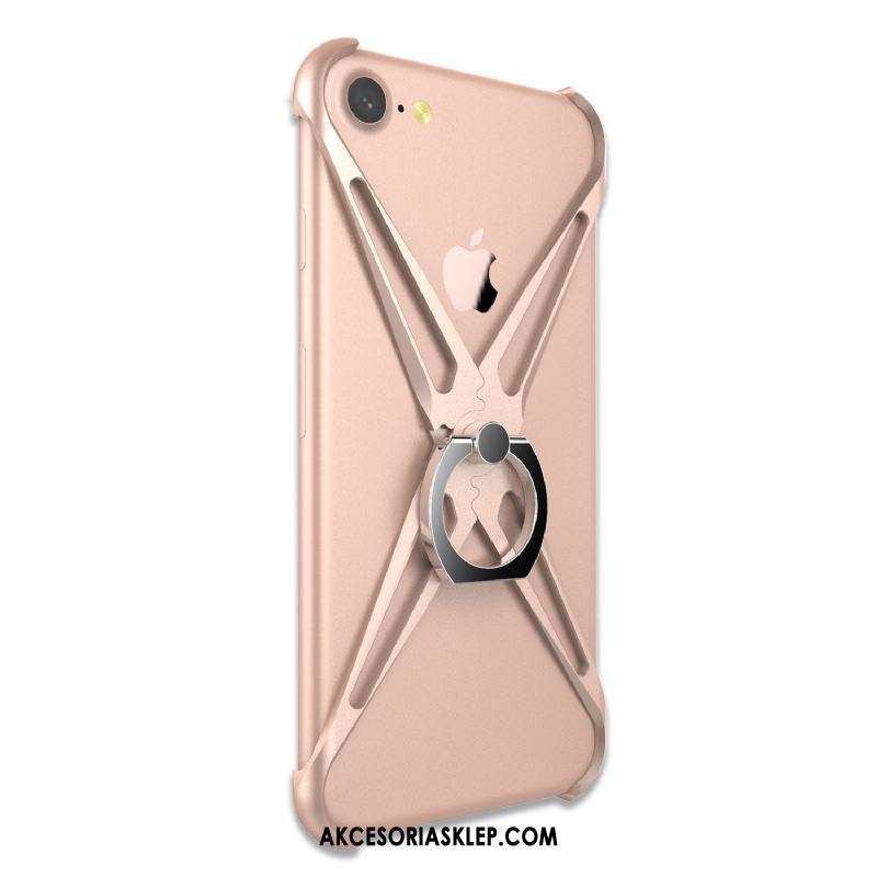 Futerał iPhone 6 / 6s Anti-fall Tendencja Różowe Złoto Metal Ochraniacz Etui Sklep