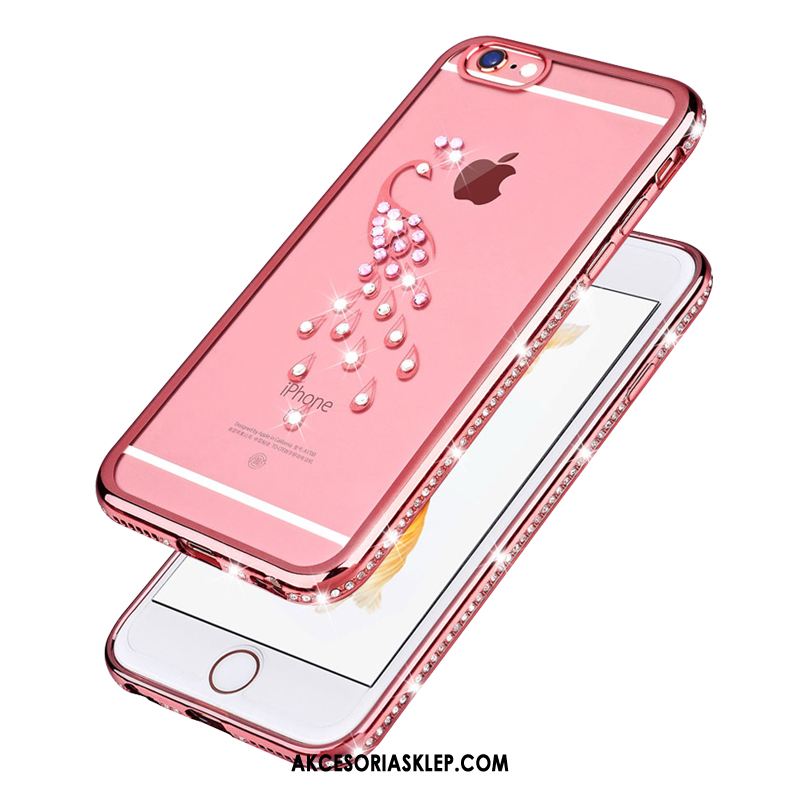 Futerał iPhone 6 / 6s Eleganckie Rhinestone Luksusowy Czerwony All Inclusive Pokrowce Dyskont