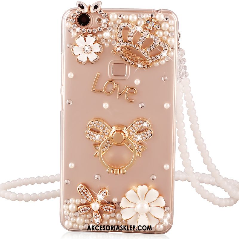 Futerał iPhone 6 / 6s Plus Anti-fall Miękki Rhinestone Przezroczysty Telefon Komórkowy Obudowa Sklep