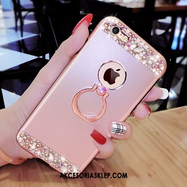 Futerał iPhone 6 / 6s Plus Ring Różowe Tendencja Rhinestone Osobowość Pokrowce Tanie