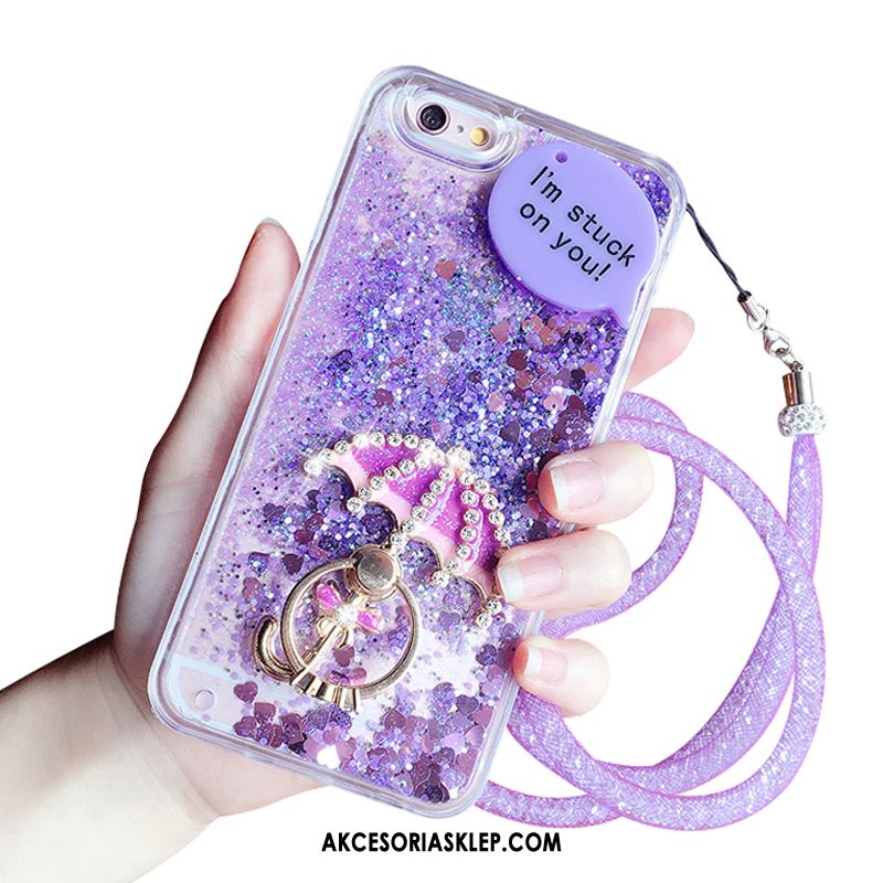 Futerał iPhone 6 / 6s Quicksand Purpurowy Telefon Komórkowy Rhinestone Tendencja Pokrowce Kup