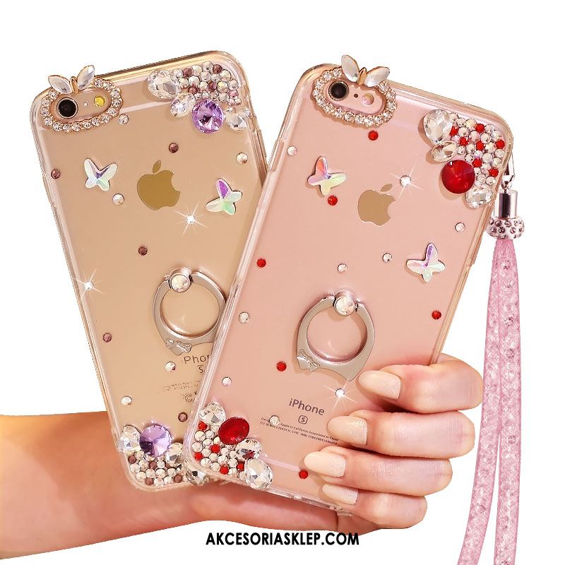 Futerał iPhone Se Miękki Przezroczysty Rhinestone Kryształ Telefon Komórkowy Pokrowce Sprzedam