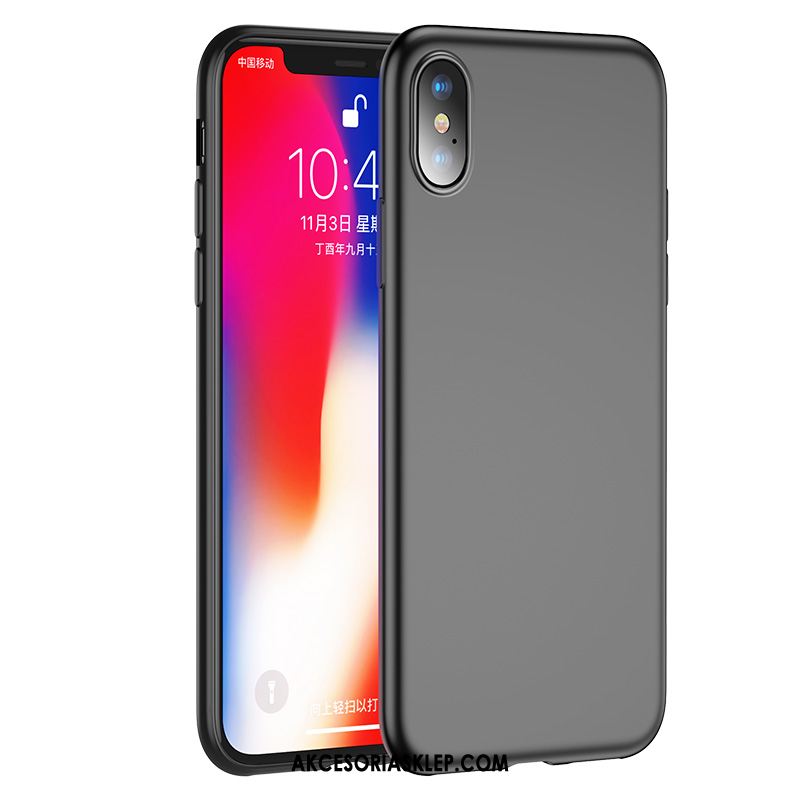 Futerał iPhone X Cienkie Telefon Komórkowy Nubuku Silikonowe All Inclusive Etui Dyskont