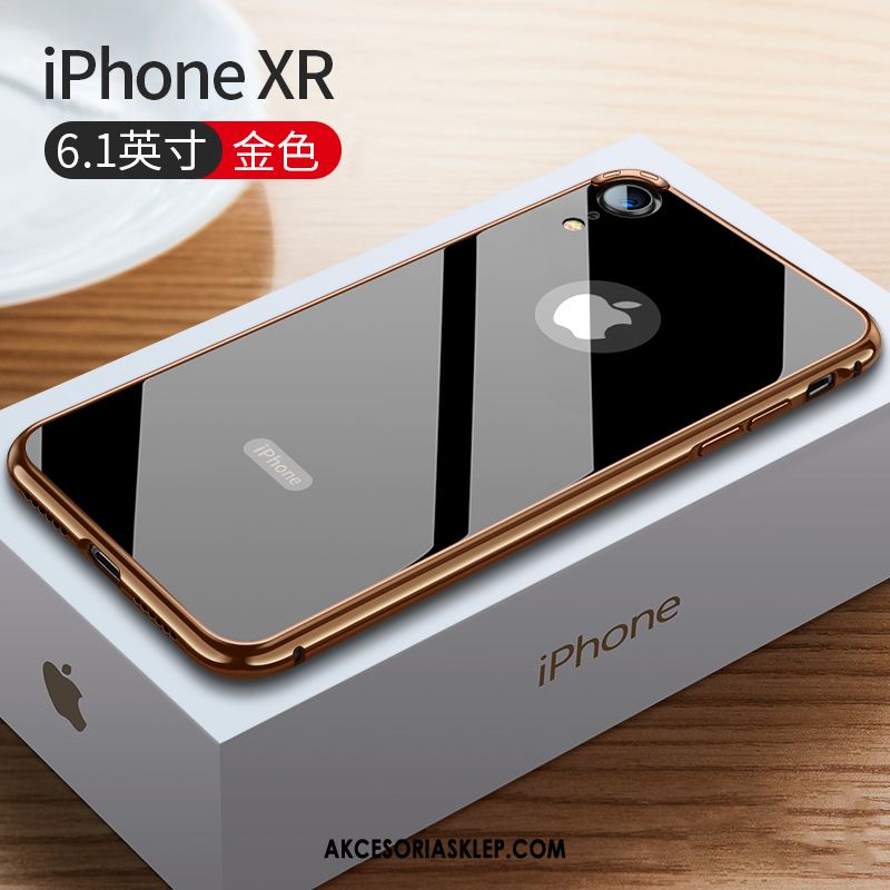 Futerał iPhone Xr All Inclusive Cienkie Metal Granica Wysoki Koniec Etui Dyskont