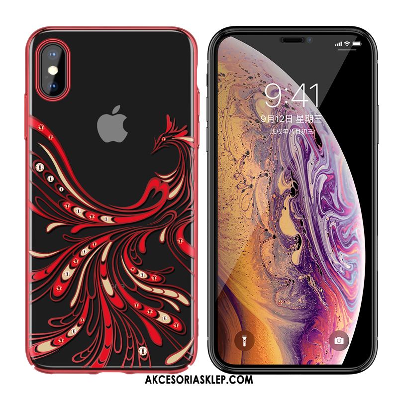 Futerał iPhone Xs Luksusowy Rhinestone All Inclusive Telefon Komórkowy Nowy Etui Tanie