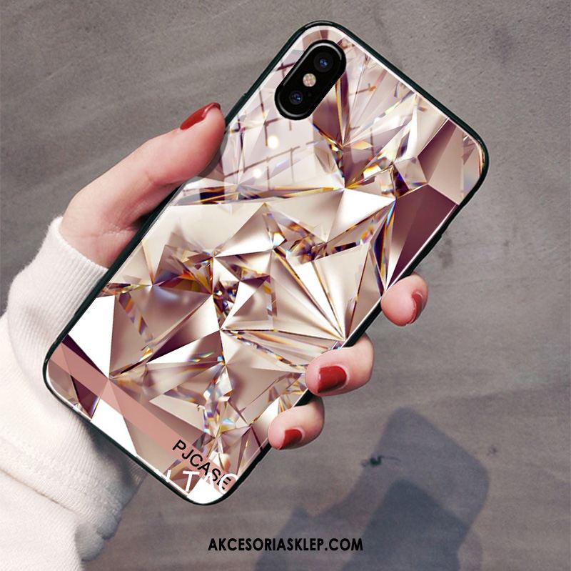 Futerał iPhone Xs Max Luksusowy Ochraniacz Moda Czerwony Netto Złoto Etui Kupię