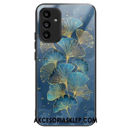 Futerały Samsung Galaxy A15 Etui Na Telefon Liście Miłorzębu Ze Szkła Hartowanego
