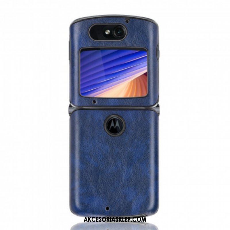 Futerały do Motorola Razr 5G Sztuczna Skóra Liczi