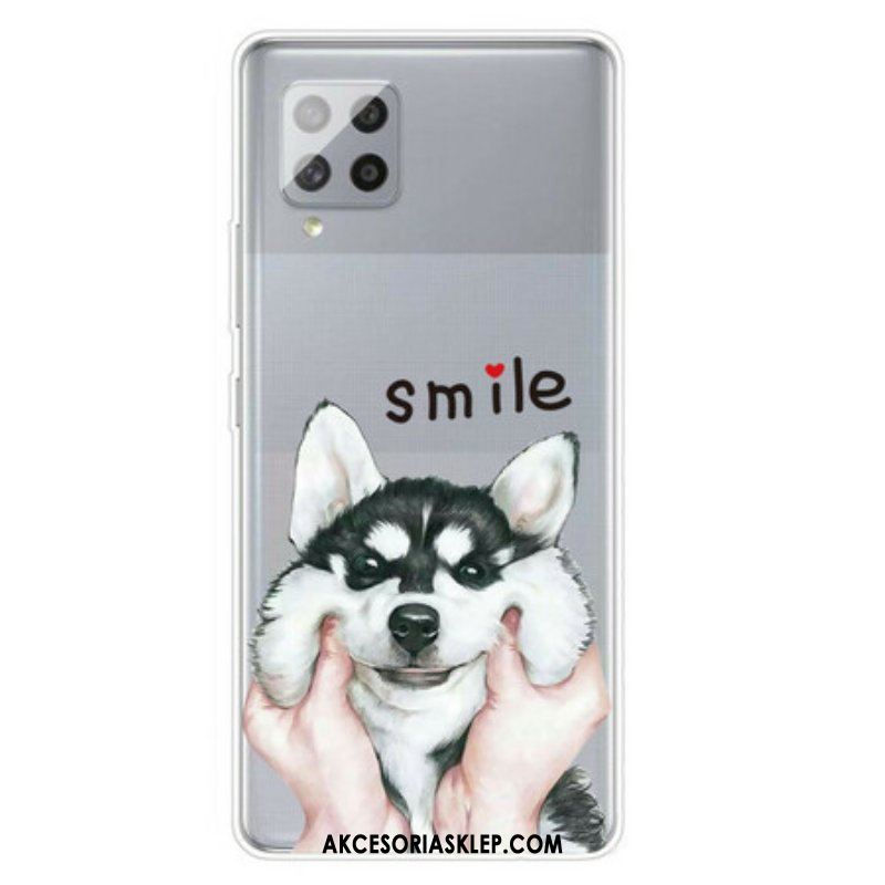 Futerały do Samsung Galaxy A42 5G Uśmiechnięty Pies