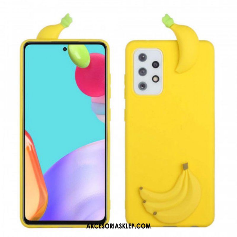 Futerały do Samsung Galaxy A53 5G Banan 3d