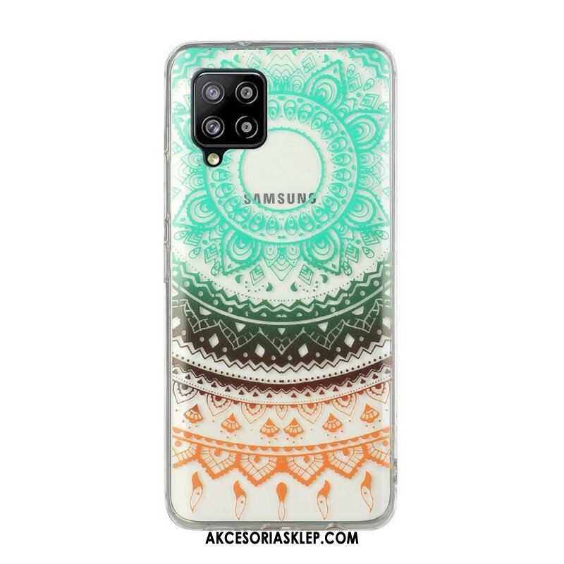 Futerały do Samsung Galaxy M12 / A12 Bezszwowe Kwiaty Mandala