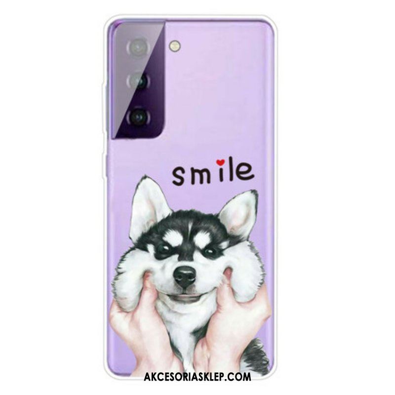 Futerały do Samsung Galaxy S21 FE Uśmiechnięty Pies