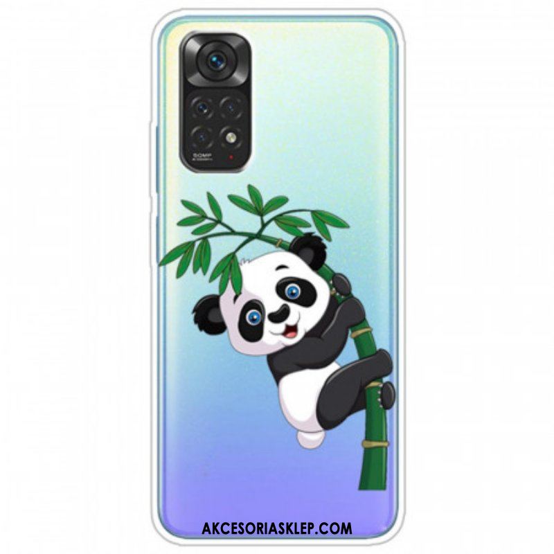 Futerały do Xiaomi Redmi Note 11 / 11S Panda Na Bambusie
