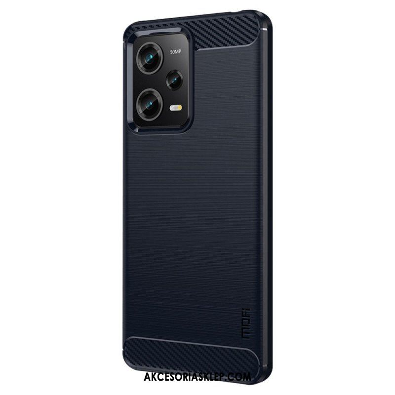 Futerały do Xiaomi Redmi Note 12 Pro Szczotkowane Włókno Węglowe Mofi